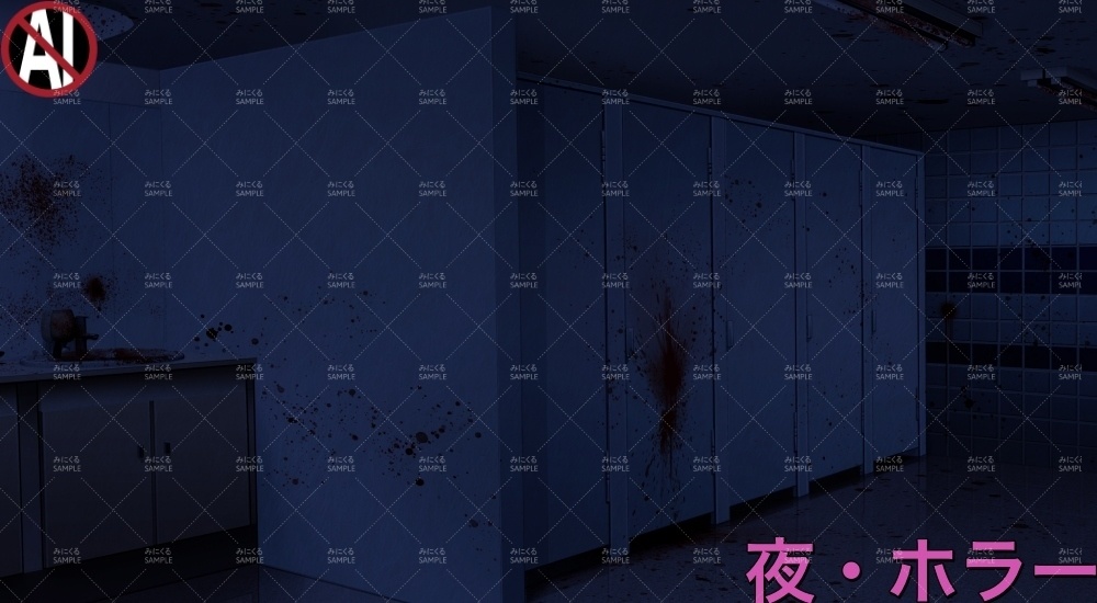 【背景素材】トイレ (学園編part10-1711gakuen008)