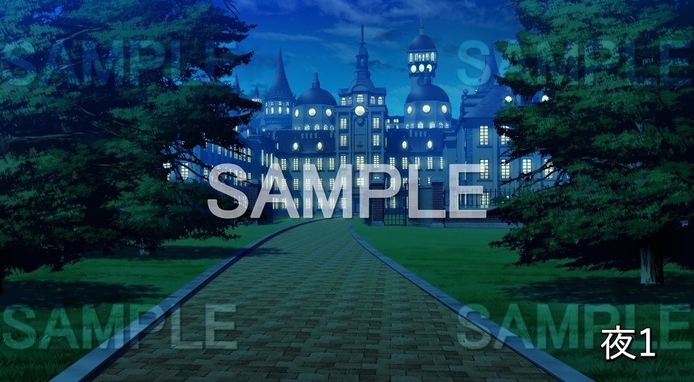 【背景素材】お屋敷 (お屋敷編part06-oyashiki06001)