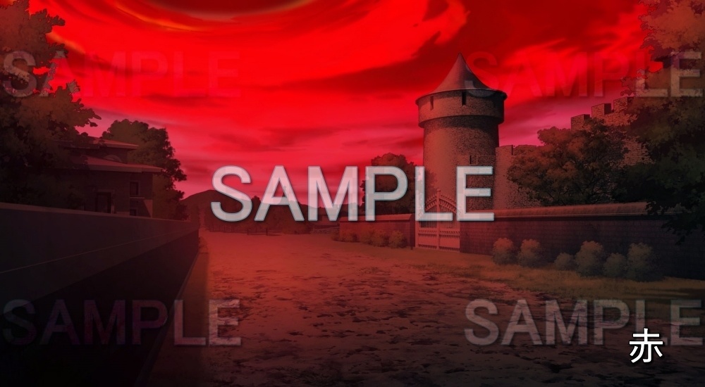 【背景素材】街道 (ファンタジー編part03-esfan014)