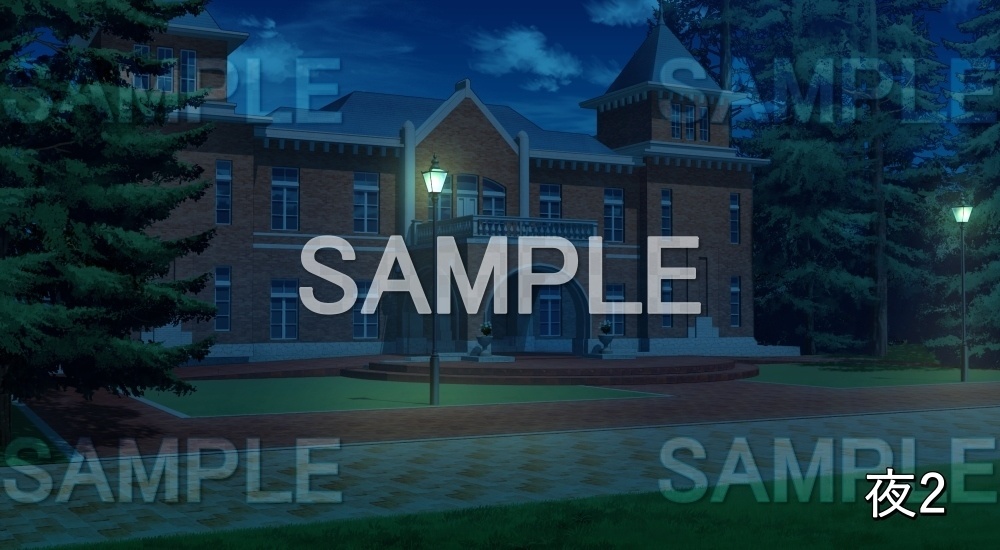 【背景素材】お屋敷 (お屋敷編part06-oyashiki06009)