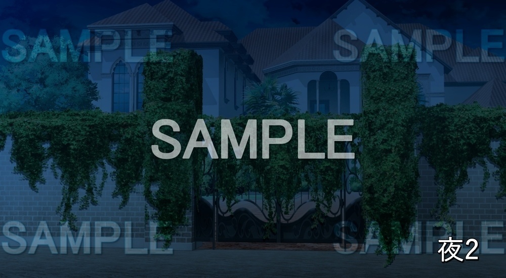 【背景素材】お屋敷 (お屋敷編part06-oyashiki06016)