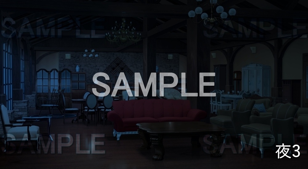 【背景素材】家具展示場 (お屋敷編part06-oyashiki06017)