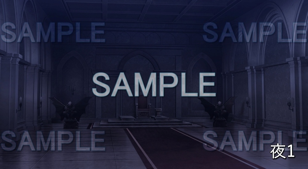 【背景素材】謁見室 (ファンタジー編part03-nexfan05)