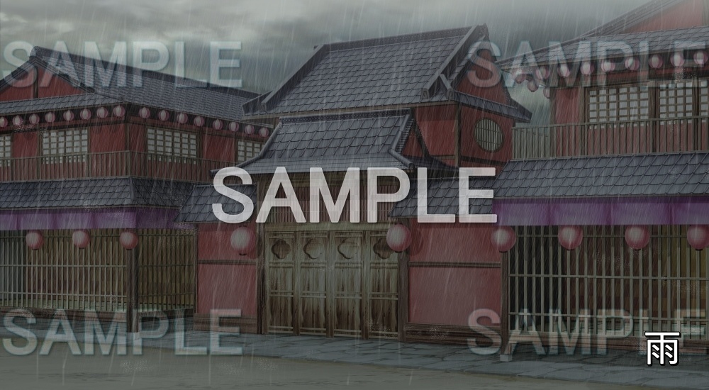 【背景素材】遊郭 (江戸編part02-yukaku07)