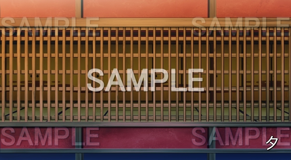 【背景素材】張り見世 前後パーツ分け透過素材 (江戸編part02-yukaku06_A)