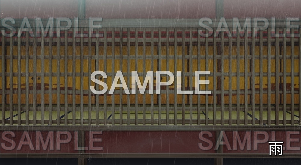 【背景素材】張り見世 前後パーツ分け透過素材 (江戸編part02-yukaku06_A)