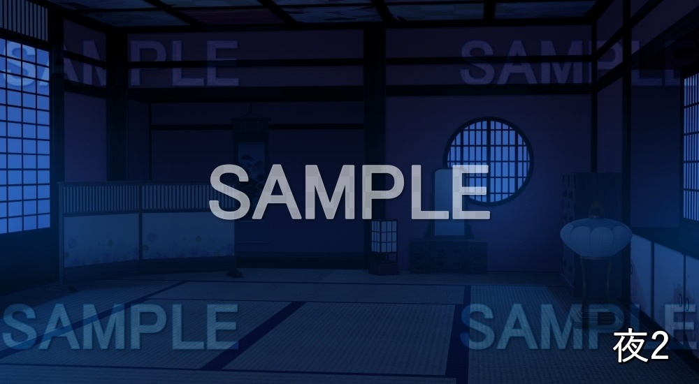 【背景素材】遊郭の部屋 (江戸編part02-yukaku09)