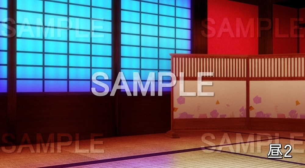 【背景素材】遊郭の部屋③ (江戸編part02-yukaku011)