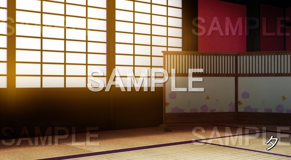 【背景素材】遊郭の部屋③ (江戸編part02-yukaku011)