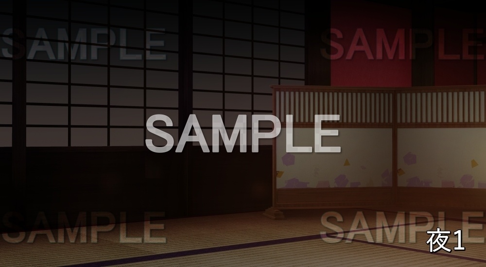 【背景素材】遊郭の部屋③ (江戸編part02-yukaku011)