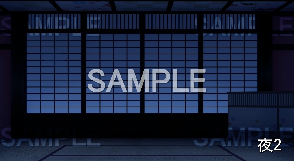 【背景素材】遊郭の部屋④ (江戸編part02-yukaku012)