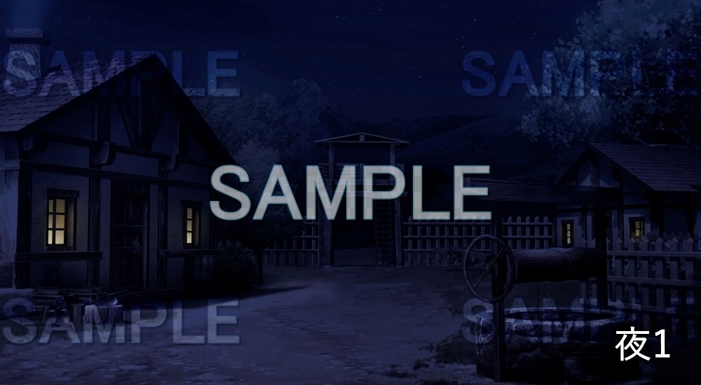 【背景素材】村 (ファンタジー編part03-nexfan_01)