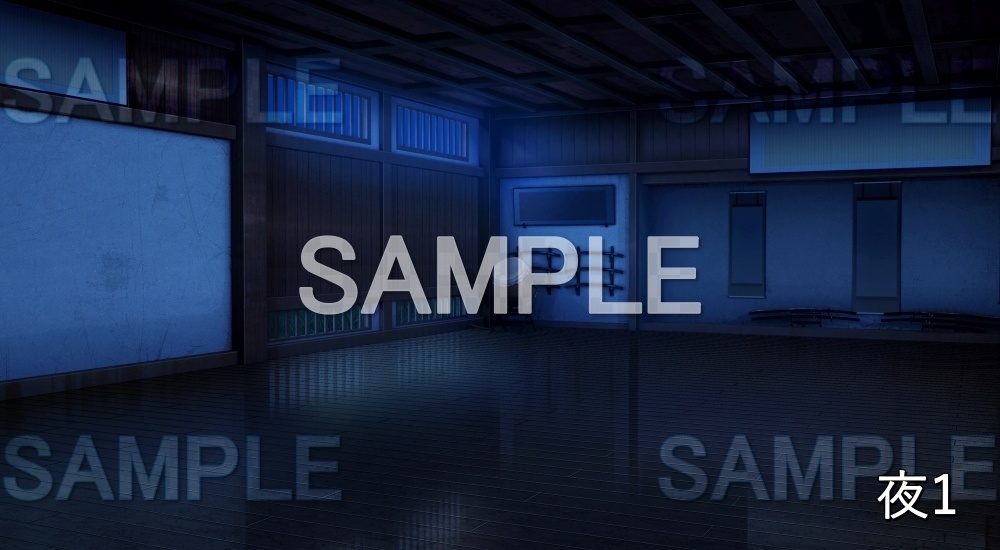 【背景素材】道場② (江戸編part02-yukaku014)