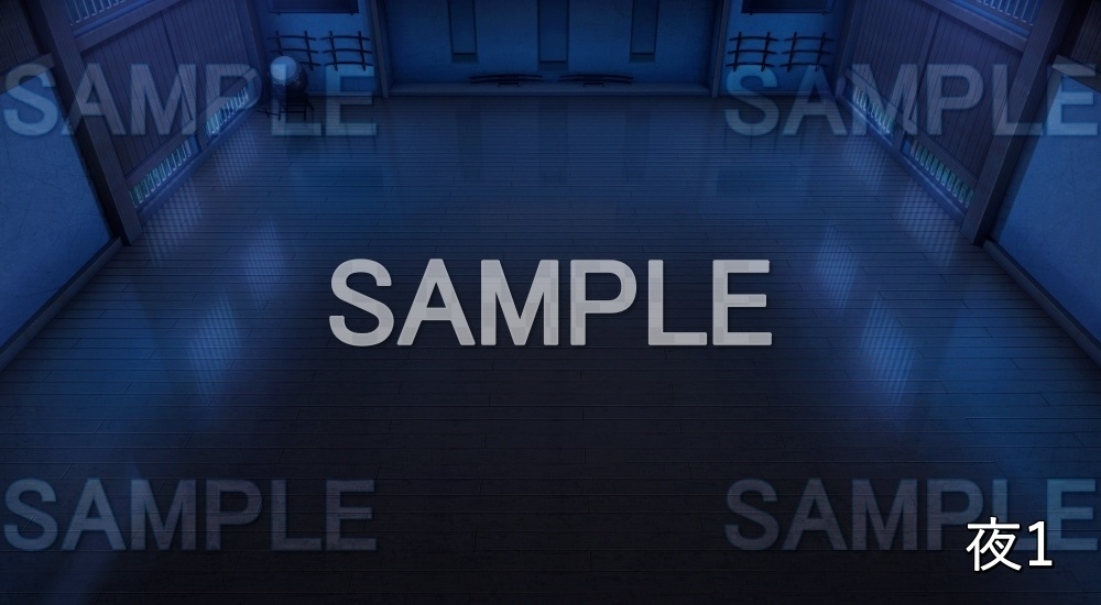 【背景素材】道場④ (江戸編part02-yukaku016)