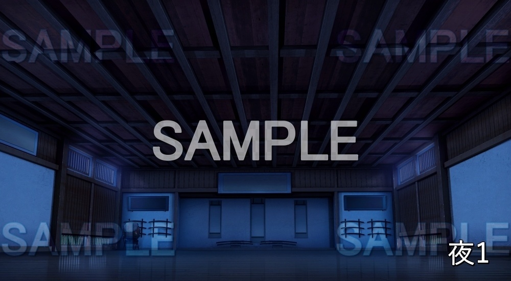 【背景素材】道場⑤ (江戸編part02-yukaku017)