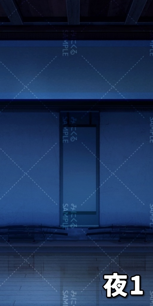 【縦 背景素材】道場① (江戸編part02-yukakutate01)