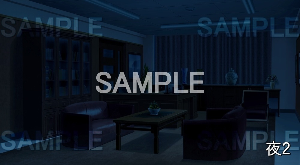 【背景素材】校長室 執務室 (学園編part12-BG14_d_a)