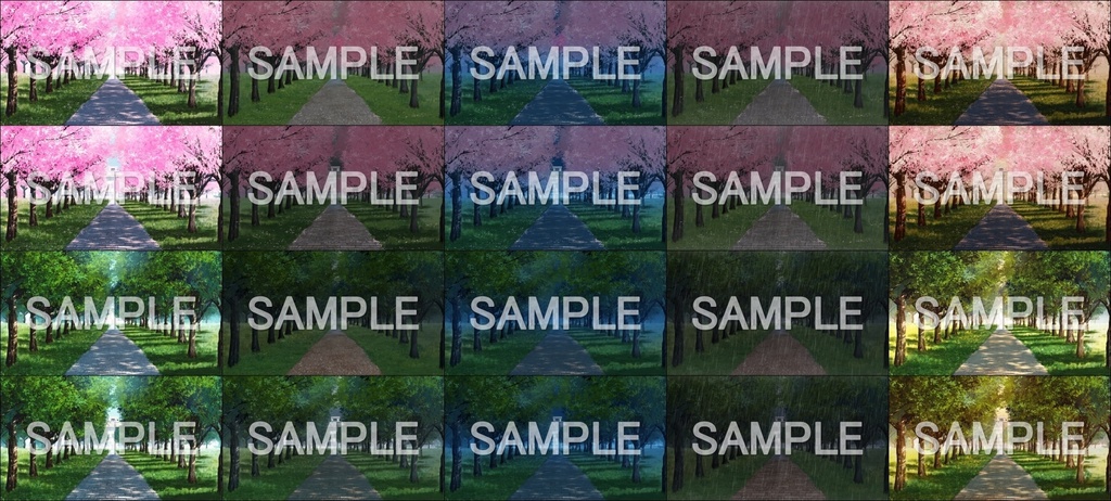 みにくる背景CG素材集『自然&春編』part05【背景素材集】