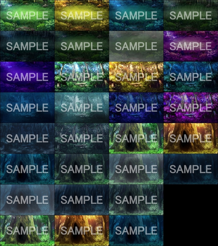 みにくる背景CG素材集『ダンジョン編』part1【背景素材集】