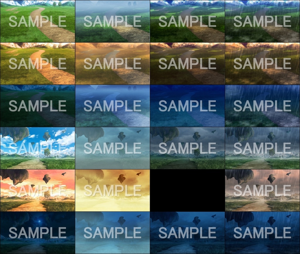 みにくる背景CG素材集『ダンジョン編』part1【背景素材集】