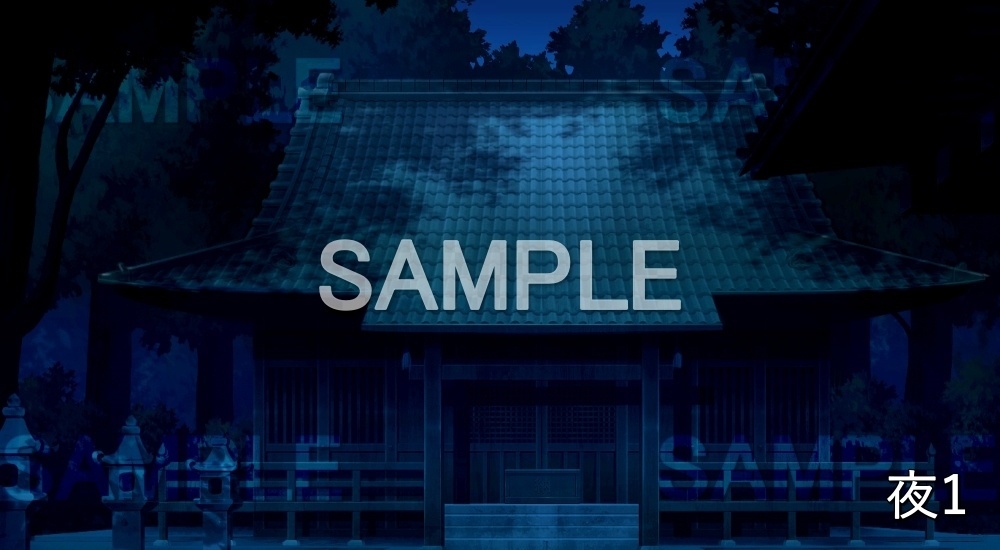 【背景素材】神社 (平安編part01-1710heian20)