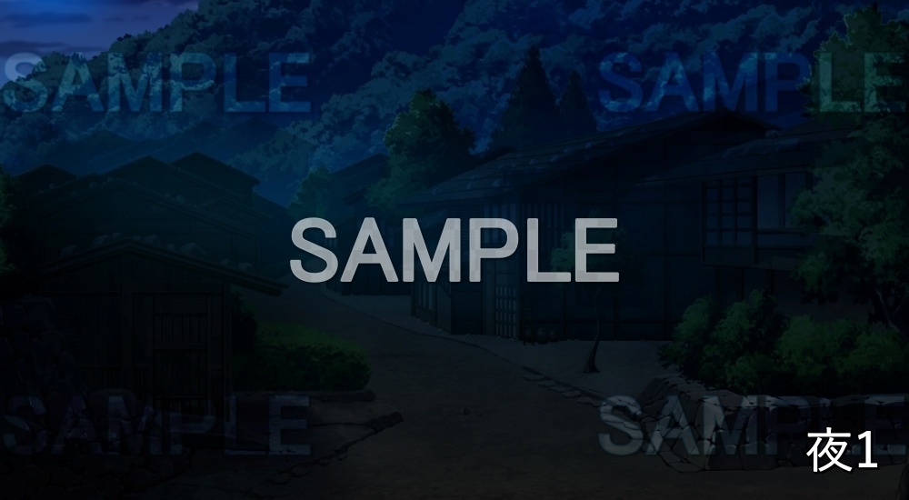 【背景素材】村 (平安編part01-1710heian21)