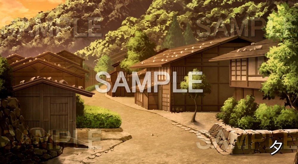 【背景素材】村 (平安編part01-1710heian21)