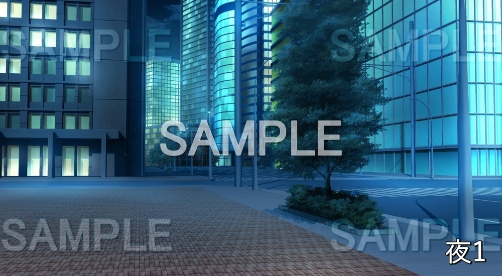 【背景素材】オフィス街 (オフィス編part01-bg064)