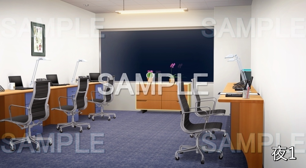 【背景素材】オフィス (オフィス編part01-bg068)