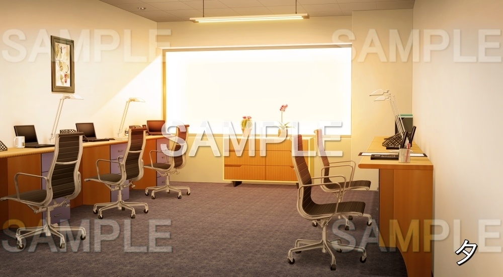 【背景素材】オフィス (オフィス編part01-bg068)