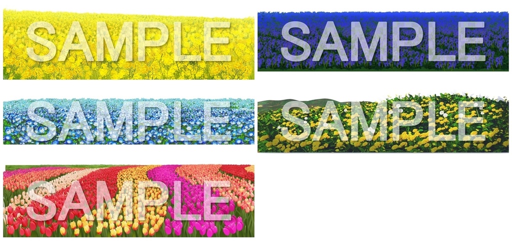 【透過PNG】みにくる背景CGパーツ分け素材集『自然&春編』part05【背景素材集】