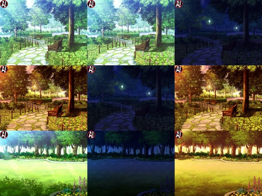 みにくる背景CG素材集『自然編』part01+α【背景素材集】