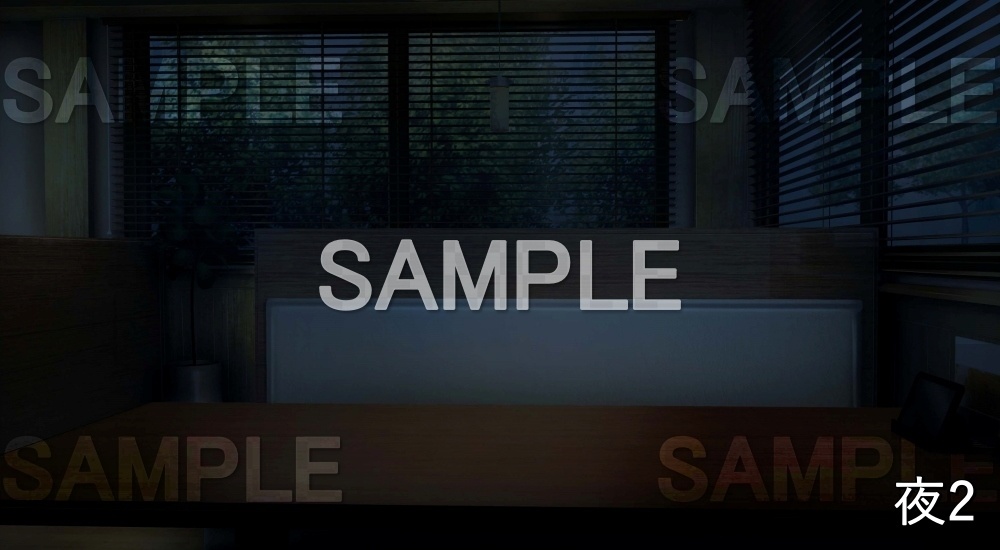 【背景素材】ファミレス 内観④ (店舗&施設編part02-shop_fami_03)