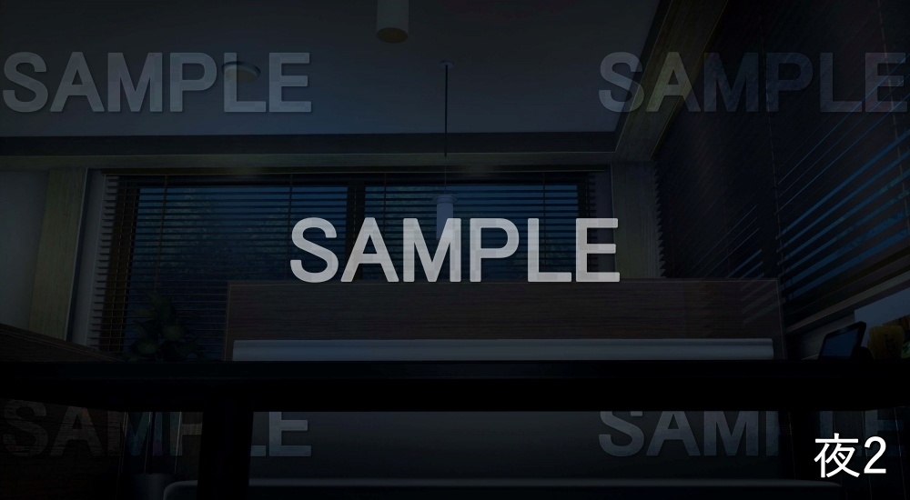 【背景素材】ファミレス 内観⑤ (店舗&施設編part02-shop_fami_04)