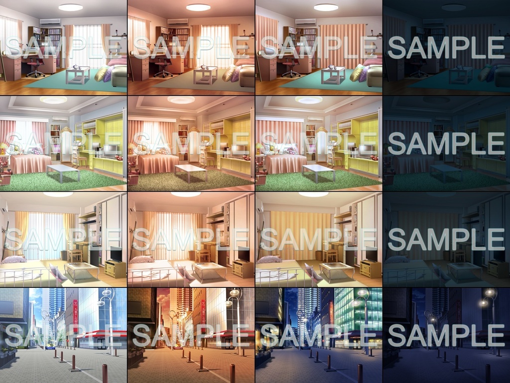 みにくる背景CG素材集『日常編』part21【背景素材集】