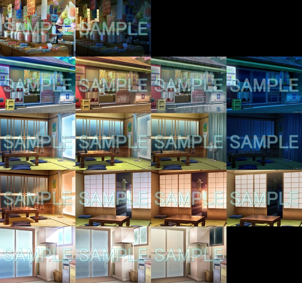 みにくる背景CG素材集『日常編』part17 【背景素材集】