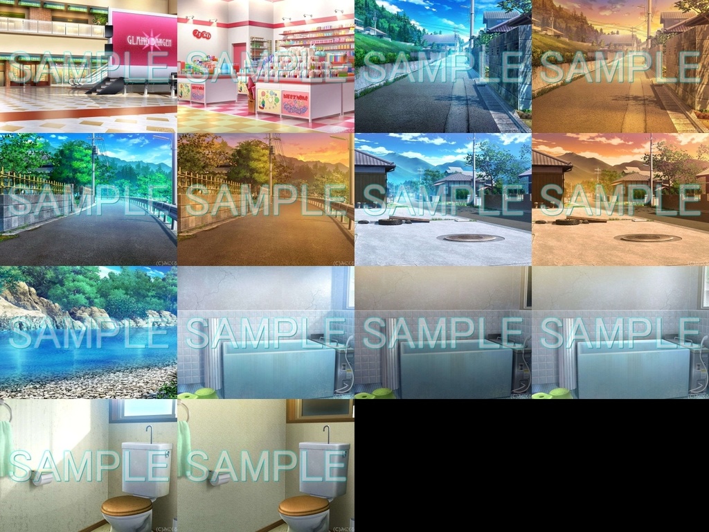 みにくる背景CG素材集『日常編』part17 【背景素材集】