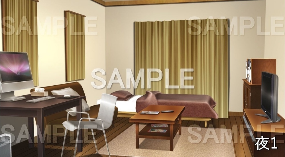 【背景素材】リッチな部屋 (日常編part14-snowkin08)