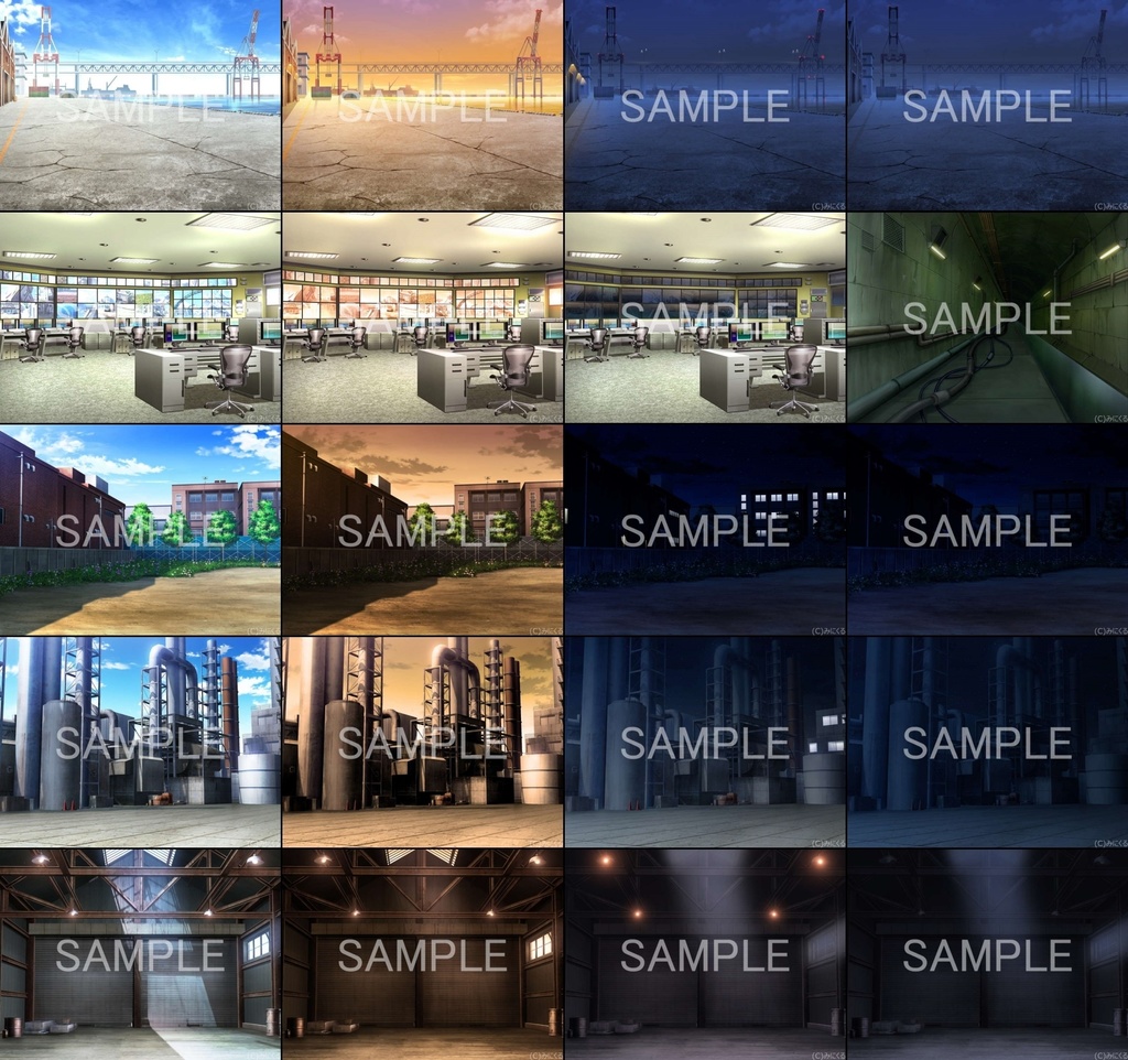 みにくる背景CG素材集『特殊編』part01【背景素材集】