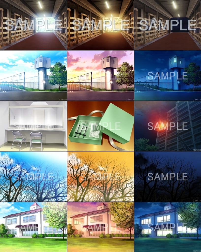 みにくる背景CG素材集『特殊編』part01【背景素材集】