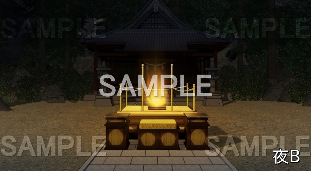 【背景素材】神社 (旧校舎・ホラー編-snowmori_008)