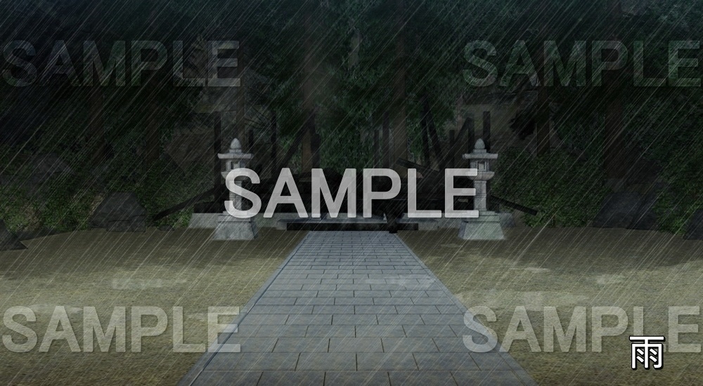 【背景素材】神社 (旧校舎・ホラー編-snowmori_008)