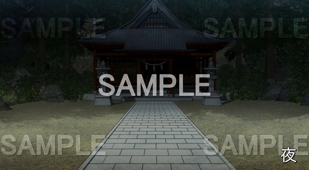 【背景素材】神社 (旧校舎・ホラー編-snowmori_008)