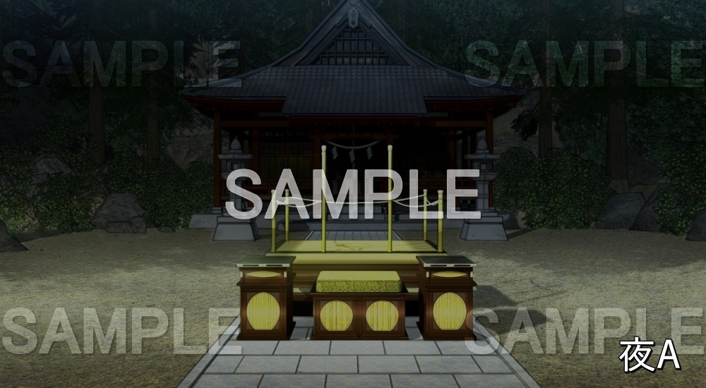 【背景素材】神社 (旧校舎・ホラー編-snowmori_008)