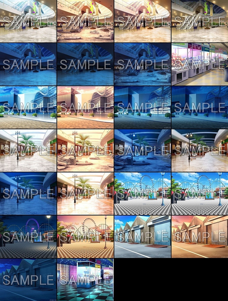 みにくる背景CG素材集『特殊編』part02【背景素材集】