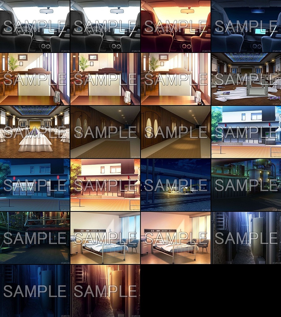 みにくる背景CG素材集『特殊編』part02【背景素材集】