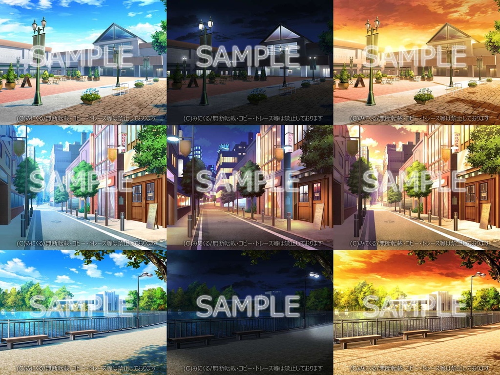 みにくる背景CG素材集『日常編』part08【背景素材集】