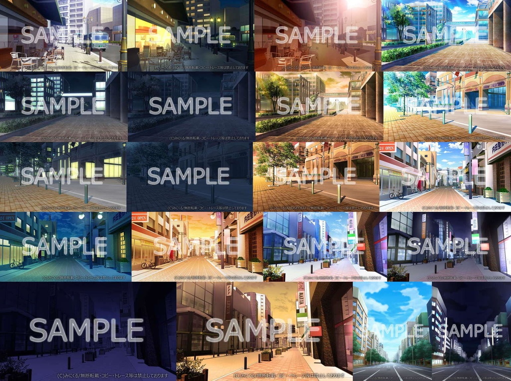 みにくる背景CG素材集『日常編』part07+α【背景素材集】