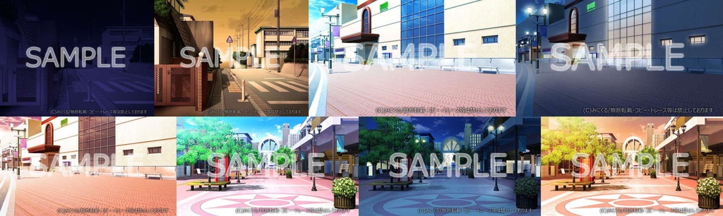 みにくる背景CG素材集『日常編』part07+α【背景素材集】