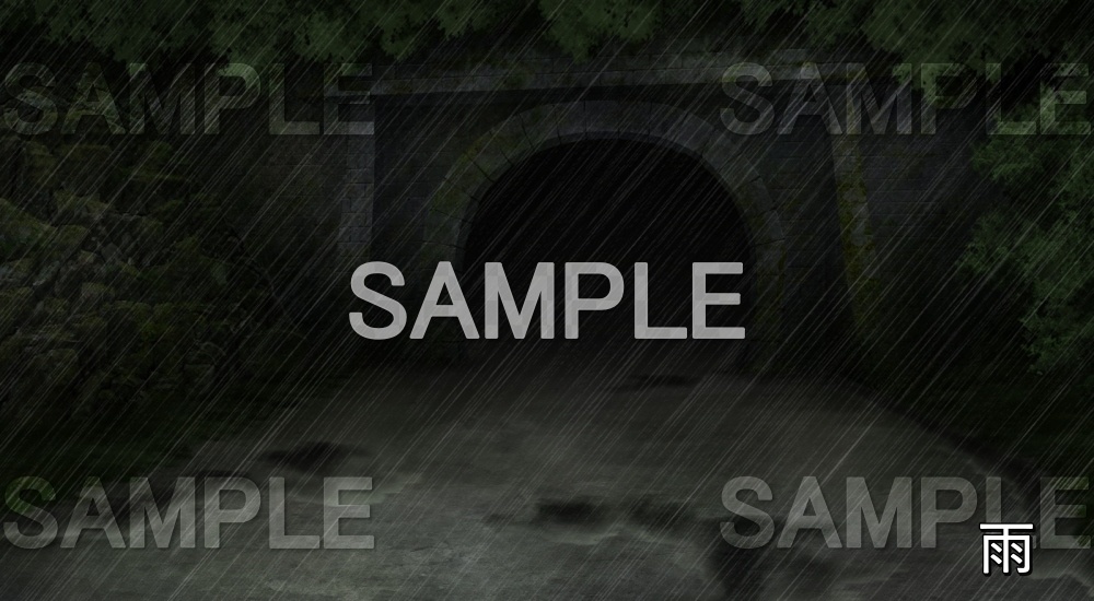 【背景素材】トンネル (旧校舎・ホラー編-snowuta_036)